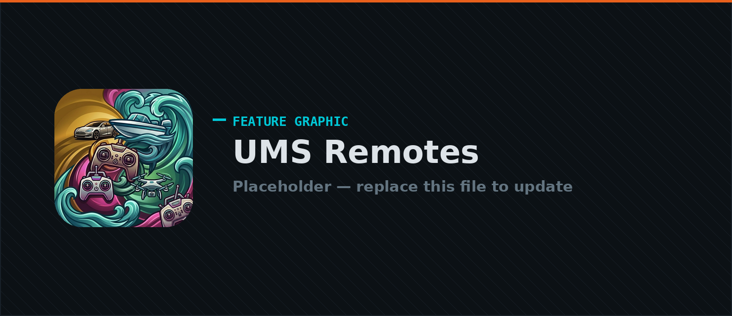 UMS Remotes feature graphic